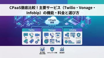 【2026年最新】CPaaS比較完全ガイド|主要サービスの機能・料金・導入事例を徹底解説